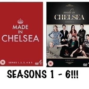 ORIGINAL! Made in Chelsea DVD’s -  Seasons - Series 1-6!!!